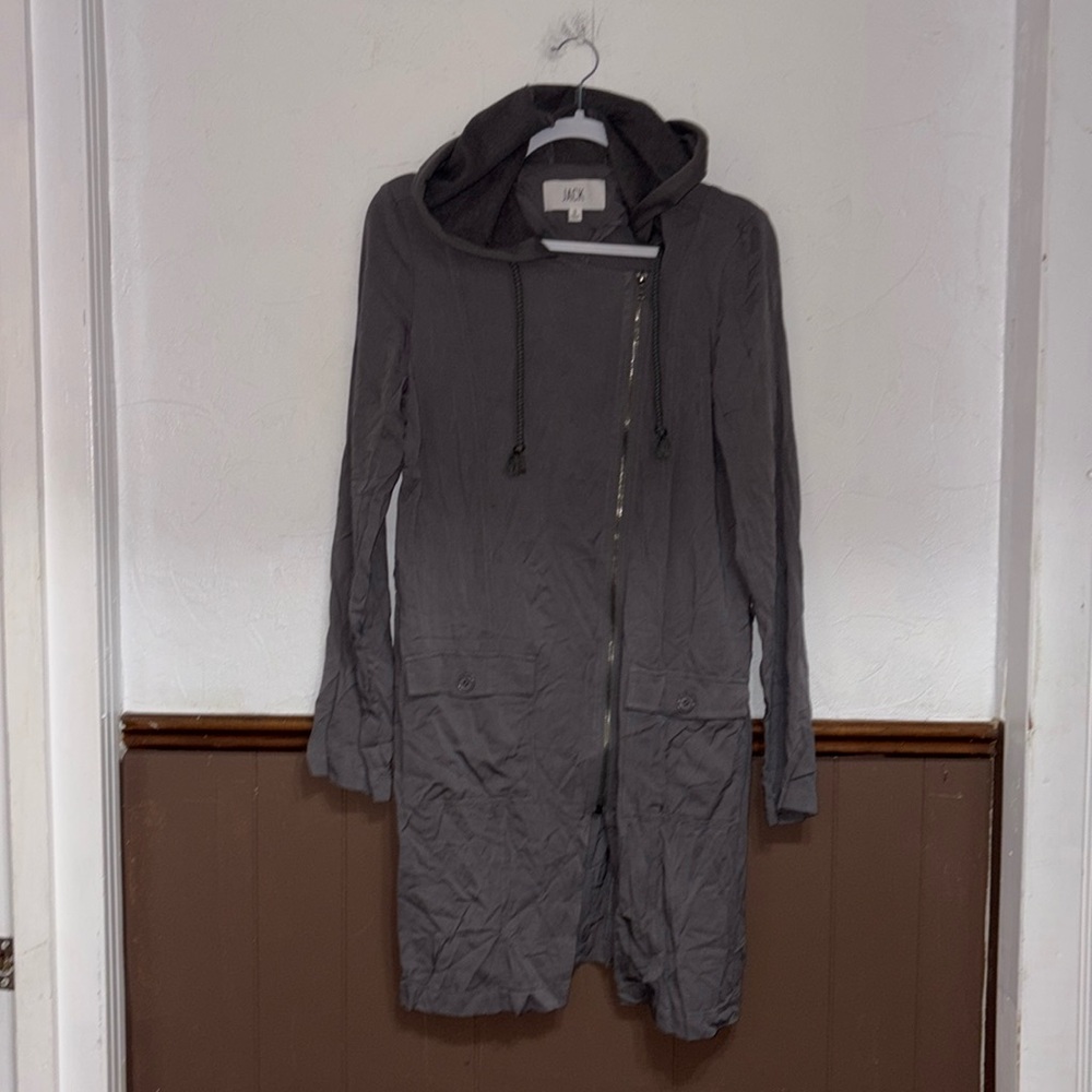JACK | Grey Side Zipper Jacket